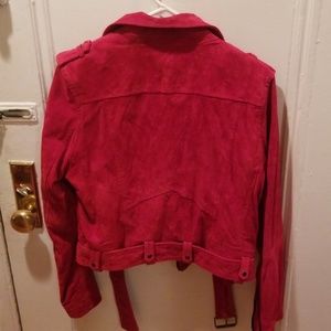 Blank NYC Jackets & Coats - Blank NYC Red Suede Leather jacket Blank NYC Jackets & Coats - Blank NYC Red Suede Leather jacket